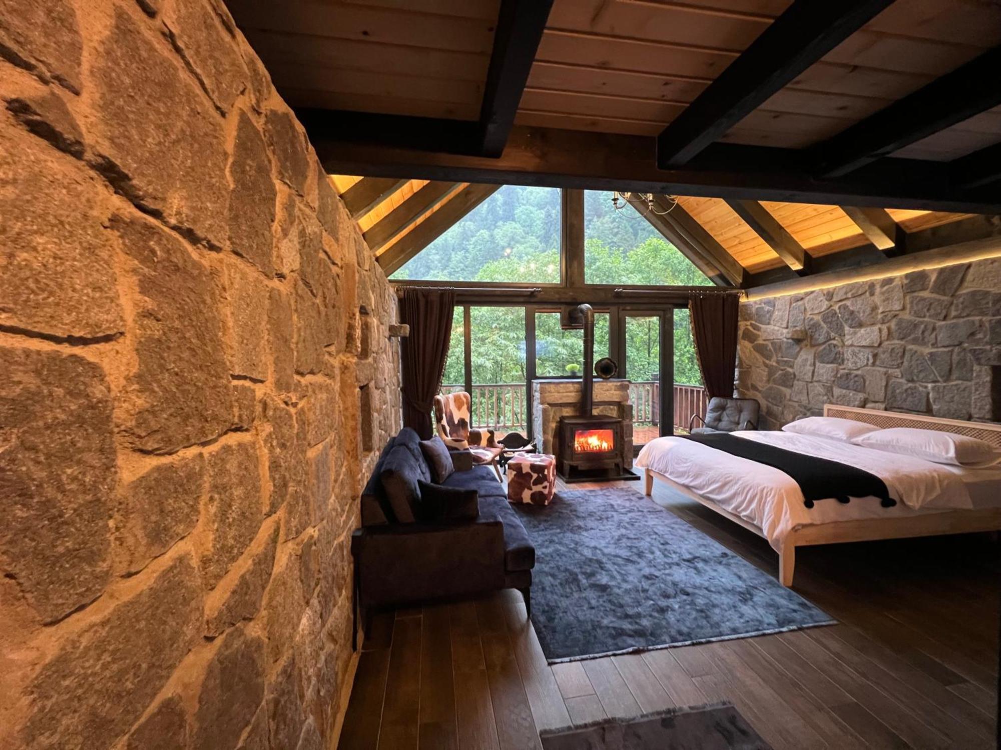 Ayder Vanak Stone Suites Exteriör bild